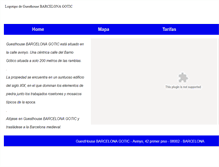 Tablet Screenshot of guesthouse-barcelona-gotic.com